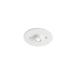 Ansell LED Nödbelysning Raven Allmän plats Vit 3W 128lm 43D - 865 Dagsljus | 110mm - IP65 - 3 timmar nödbelysning - Självtest