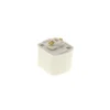 Bright Choice 1-Fas Rail Fyrkant Adapter Vit