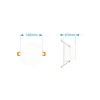 Bright Choice LED Downlight 12W 1080lm 120D - 840 Kallvit | Utskärning 115mm - Ersättare 1x18W