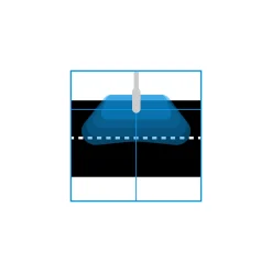 Bright Choice LED Gatubelysning 50W 6000lm 70x140D - 740 Kallvit | IP65 - Ljussensor - Asymmetrisk