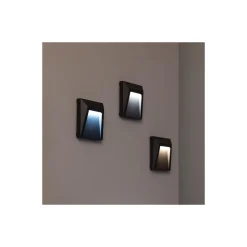 Bright Choice Vägglampa Clover PC Antracit 1.5W 100lm - 830 Varm Vit