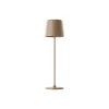 Brilliant Bordslampa Kaami Metall Plast Brun 2W 310lm - 830 Varm Vit | 100mm - IP44 - Utomhus - Dimbar