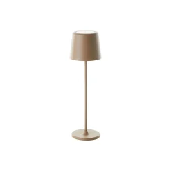 Brilliant Bordslampa Kaami Metall Plast Brun 2W 310lm - 830 Varm Vit | 100mm - IP44 - Utomhus - Dimbar
