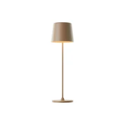 Brilliant Bordslampa Kaami Metall Plast Brun 2W 310lm - 830 Varm Vit | 100mm - IP44 - Utomhus - Dimbar
