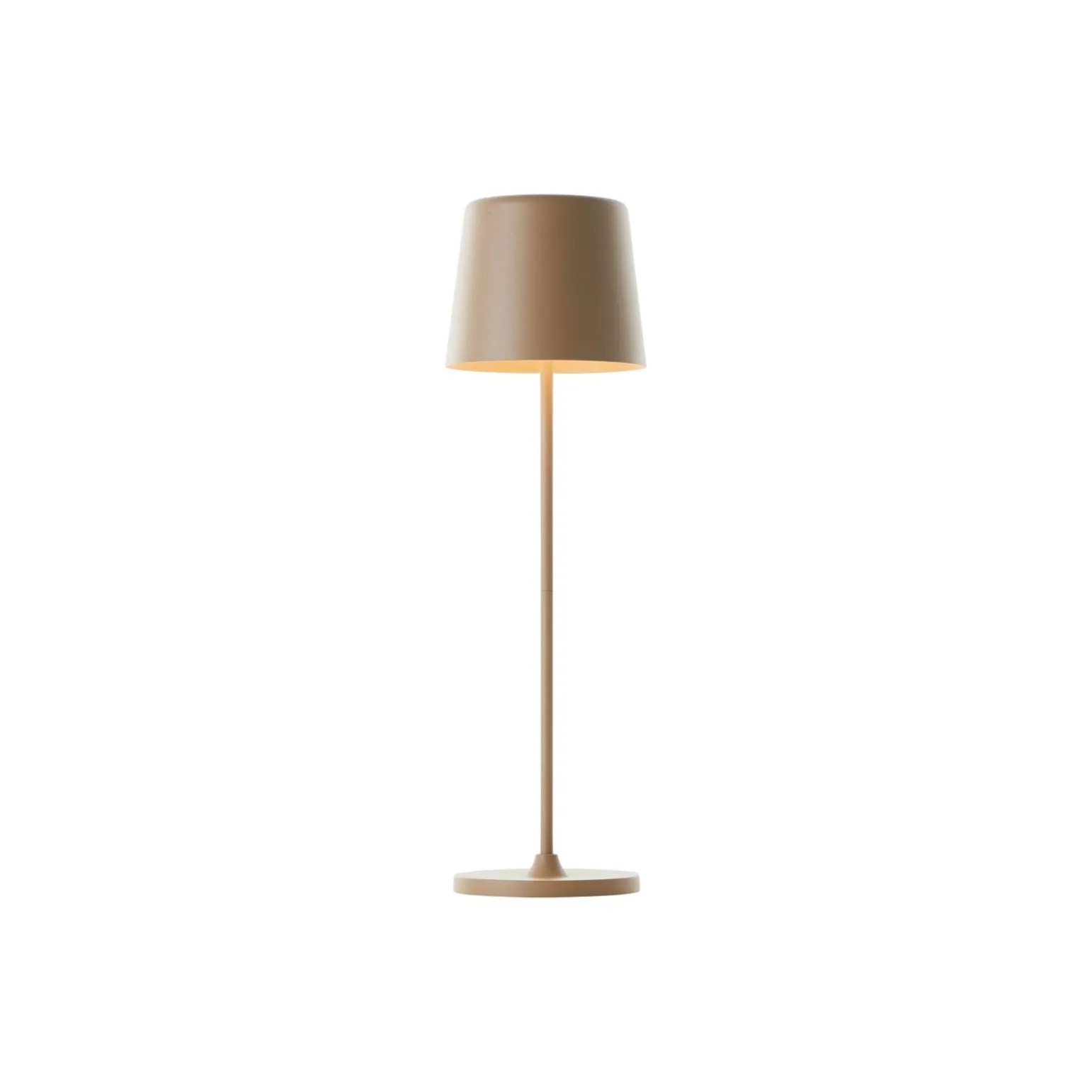 Brilliant Bordslampa Kaami Metall Plast Brun 2W 310lm - 830 Varm Vit | 100mm - IP44 - Utomhus - Dimbar