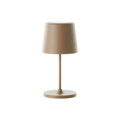 Brilliant Bordslampa Kaami Metall Plast Brun 2W 310lm - 830 Varm Vit | 100mm - IP44 - Utomhus - Dimbar