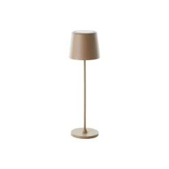 Brilliant Bordslampa Kaami Metall Plast Brun 2W 310lm - 830 Varm Vit | 100mm - IP44 - Utomhus - Dimbar