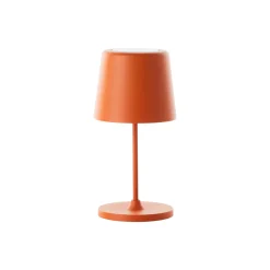 Brilliant Bordslampa Kaami Metall Plast Apelsin 2W 310lm - 830 Varm Vit | 100mm - IP44 - Utomhus - Dimbar