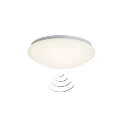 Brilliant Fakir Vägg och Taklampa Metall Plast Vit 10W 1300lm - 830 Varm Vit | 320mm