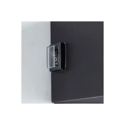 Brilliant Iseo Vägglampa Plast Svart 4W 300lm - 830 Varm Vit | IP44 - Utomhus - Rörelse- och Ljussensor - USB Uppladdningsbar