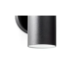 Brilliant Jandy Vägglampa Up/Down Glas Metall Svart | IP44 - Utomhus - Passande för 2x GU10