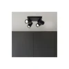 Brilliant Marty Taklampa Aluminium Sandig Svart 20W 1400lm - 830 Varm Vit | Inkl. 4x GU10