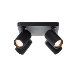 Brilliant Marty Taklampa Aluminium Sandig Svart 20W 1400lm - 830 Varm Vit | Inkl. 4x GU10