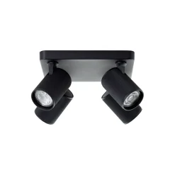 Brilliant Marty Taklampa Aluminium Sandig Svart 20W 1400lm - 830 Varm Vit | Inkl. 4x GU10