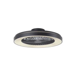 Brilliant Mazzaro Takfläkt Plast Svart 54W 6800lm - 830-865 CCT+RGB | 576 - Fjärrkontroll Dimbar