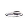Brilliant Runda Taklampa Metall Silicone Grå 45W 5200lm - 830-865 CCT | 500mm - Fjärrkontroll Dimbar