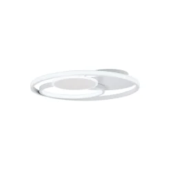 Brilliant Runda Taklampa Metall Silicone Vit 45W 5200lm - 830-865 CCT | 500mm - Fjärrkontroll Dimbar