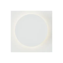 Brilliant Shadow Vägglampa Aluminium Sandig Vit 6W 720lm - 830 Varm Vit | 151mm