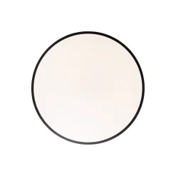 Brilliant Slimline Taklampa Metall Plast Vit Svart 58W 6800lm - 830-865 CCT | 490mm - Fjärrkontroll Dimbar