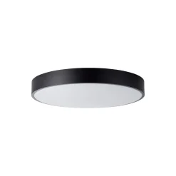 Brilliant Slimline Taklampa Metall Plast Svart Vit 34W 3800lm - 830-865 CCT | 490mm - Fjärrkontroll Dimbar