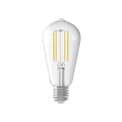 Calex Smart Tuya Wifi E27 Edison Filament 7W 806lm - 818-830 Justerbar Vit | Dimbar - Ersättare 60W