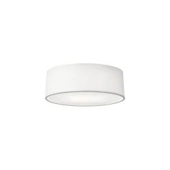 D'Lite Taklampa Lunelle 30cm Textil Vit | Passande för 2x E27