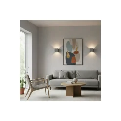 D'Lite Vägglampa Elingen Grå 4.9W 480lm - 830 Varm Vit