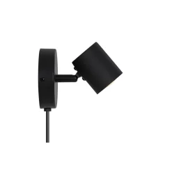 D'Lite Vägglampa Trop Sandig Svart | Passande För 1x GU10