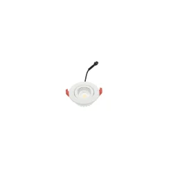 Dotlux LED Spot Heatspin Vit 7W 665lm 60D - 930-957 CCT | 90mm - Utskärning 68mm - Bästa Färgåtergivning - Dimbar