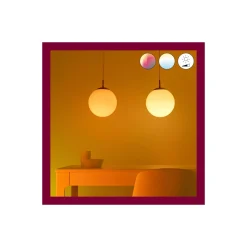 Dubbelpack 2x WiZ Smart LED E27 Päron Filament Matt 9W 806lm - 822-865 Justerbar Vit + RGB | Dimbar - Ersättare 60W