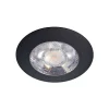 EcoDim Infälld Spot Svart 3W 240lm 90D - 827 Extra Varm Vit | 62mm - Utskärning 55mm - IP54 - Dimbar