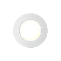 EcoDim Infälld Spot Vit 3W 240lm 90D - 827 Extra Varm Vit | 62mm - Utskärning 55mm - IP54 - Dimbar