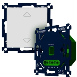 EcoDim.18 LED Dimmer Touch 0-250W(RLC) + EcoDim.20 Unit