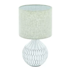 Eglo Bordslampa Bellariva 3 Ceramic Vit | Passande För 1x E27