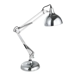 Eglo Bordslampa Borgillio Stål Krom | Passande För 1x E27