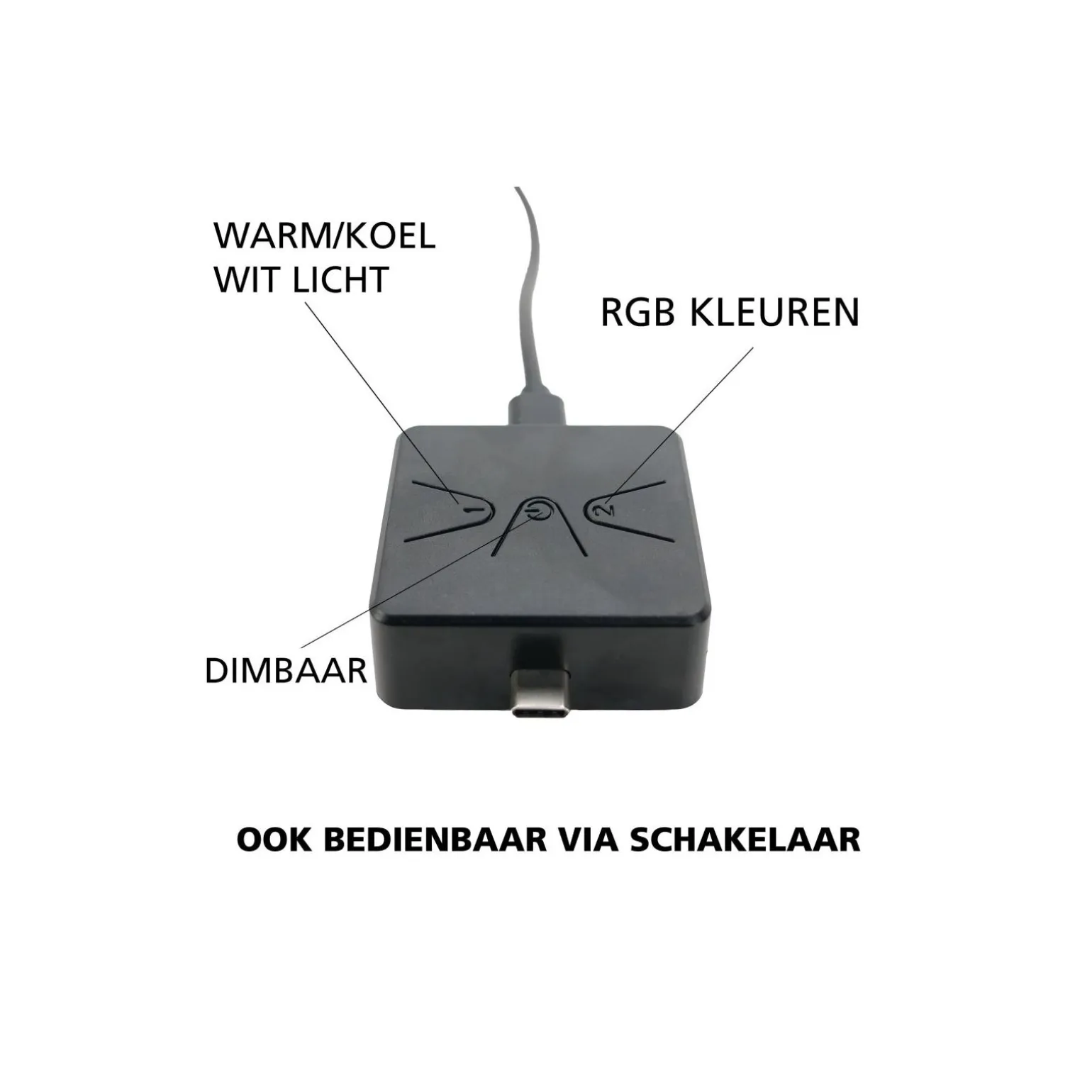 Eglo Bordslampa Connect.Z Smart Bolognano-Z Stål Grå 9W 920lm - 827-865 Justerbar Vit + RGB | Dimbar
