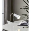 Eglo Bordslampa Fabio Stål Vit | Passande För 1x E14