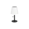 Eglo Bordslampa Montapalma Solar Stål Svart 2W 190lm - 830 Varm Vit | IP54 - Dimbar - USB-C