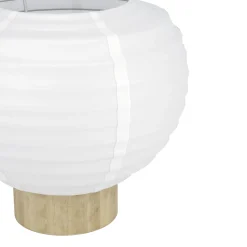 Eglo Bordslampa Summerhill Trä Stål Brun | Passande För 1x E27