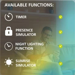 Eglo Connect.Z Smart Bordslampa Marghera- Stål Svart 15W 1700lm - 827-865 Justerbar Vit | Dimbar