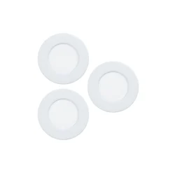 Eglo Connect.Z Smart Infälld Spot Badrumsbelysning Fueva 6-Z Plast Vit 8.4W 1020lm - 827-865 Justerbar Vit + RGB | Dimbar