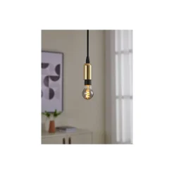 Eglo Connect.Z Smart LED Boll E14 Filament Smokey 4W 150lm - 820 Extra Varm Vit | Dimbar - Ersättare 15W