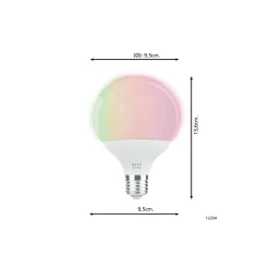 Eglo Connect.Z Smart LED Globe E27 Matt 13.5W 1300lm - 827 Extra Varm Vit | Dimbar - Ersättare 100W