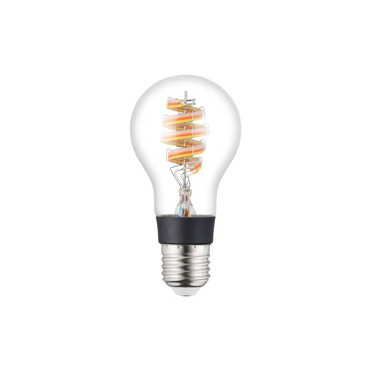 Eglo Connect.Z Smart LED Päron E27 Filament Klar 4.9W 320lm - 830 Varm Vit + RGB | Dimbar - Ersättare 25W