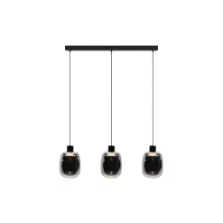 Eglo Connect.Z Smart Pendellampa Molochio-Z Stål Svart 11.1W 1500lm - 827-865 Justerbar Vit + RGB | Dimbar
