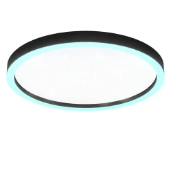 Eglo Connect.Z Smart Taklampa Aluminium Svart 34W 4100lm - 827-865 Justerbar Vit + RGB | 570mm - Dimbar