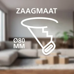 Eglo Connect.Z Smart Taklampa Carosso Aluminium Svart 4W 440lm - 827-865 Justerbar Vit | Dimbar