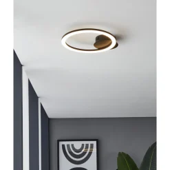 Eglo Connect.Z Smart Taklampa Parrapos-Z Stål Svart 11W 1400lm - 827-865 Justerbar Vit | Dimbar