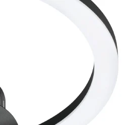 Eglo Connect.Z Smart Taklampa Parrapos-Z Stål Svart 11W 1400lm - 827-865 Justerbar Vit | Dimbar