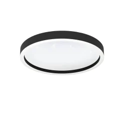 Eglo Connect.Z Smart Taklampa Aluminium Svart 17W 2150lm - 827-865 Justerbar Vit + RGB | 420mm - Dimbar